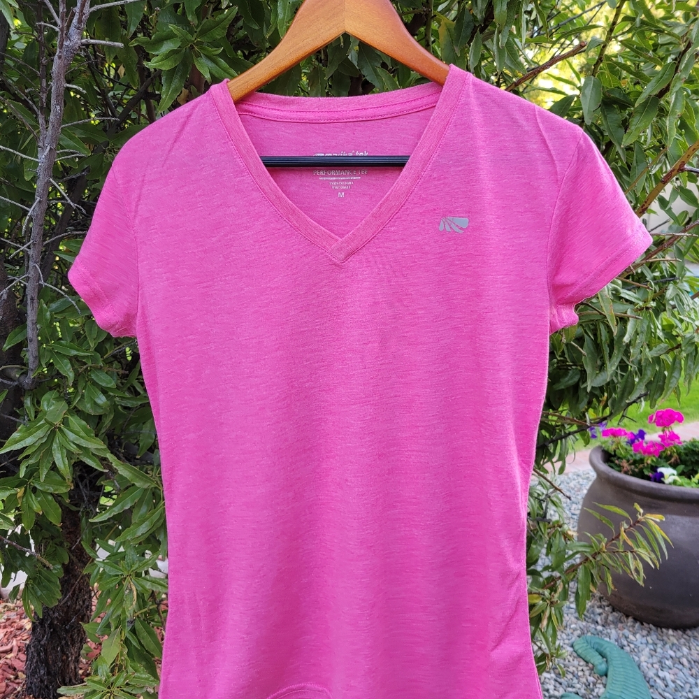 Marika Pink Tek Dry-Wik Short Sleeve Performance Tee